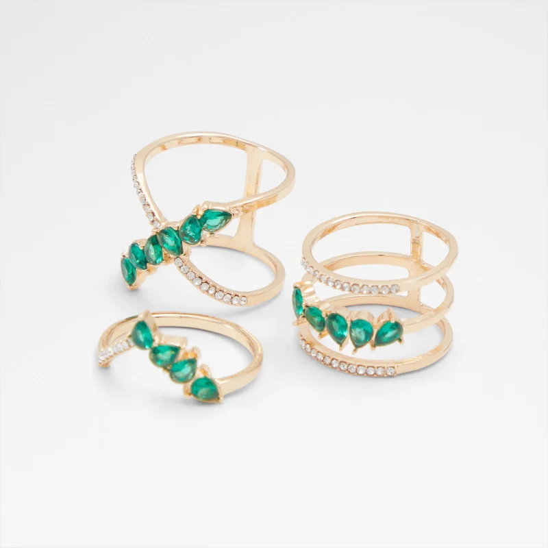 TETONIA Multipack Embellished Rings